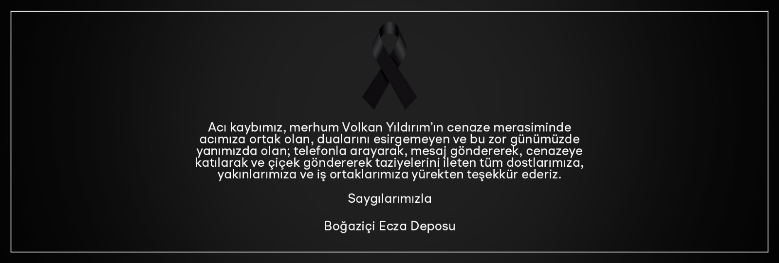 Boğaziçi Ecza Deposu Banner
